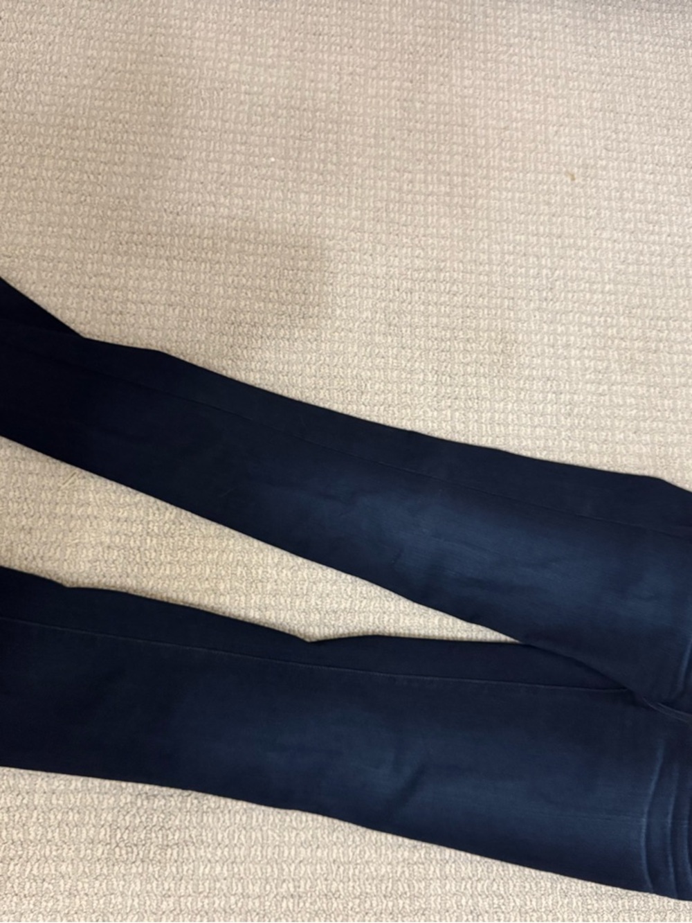 PAIGE Black Jeans with Contrast Gray Stitching